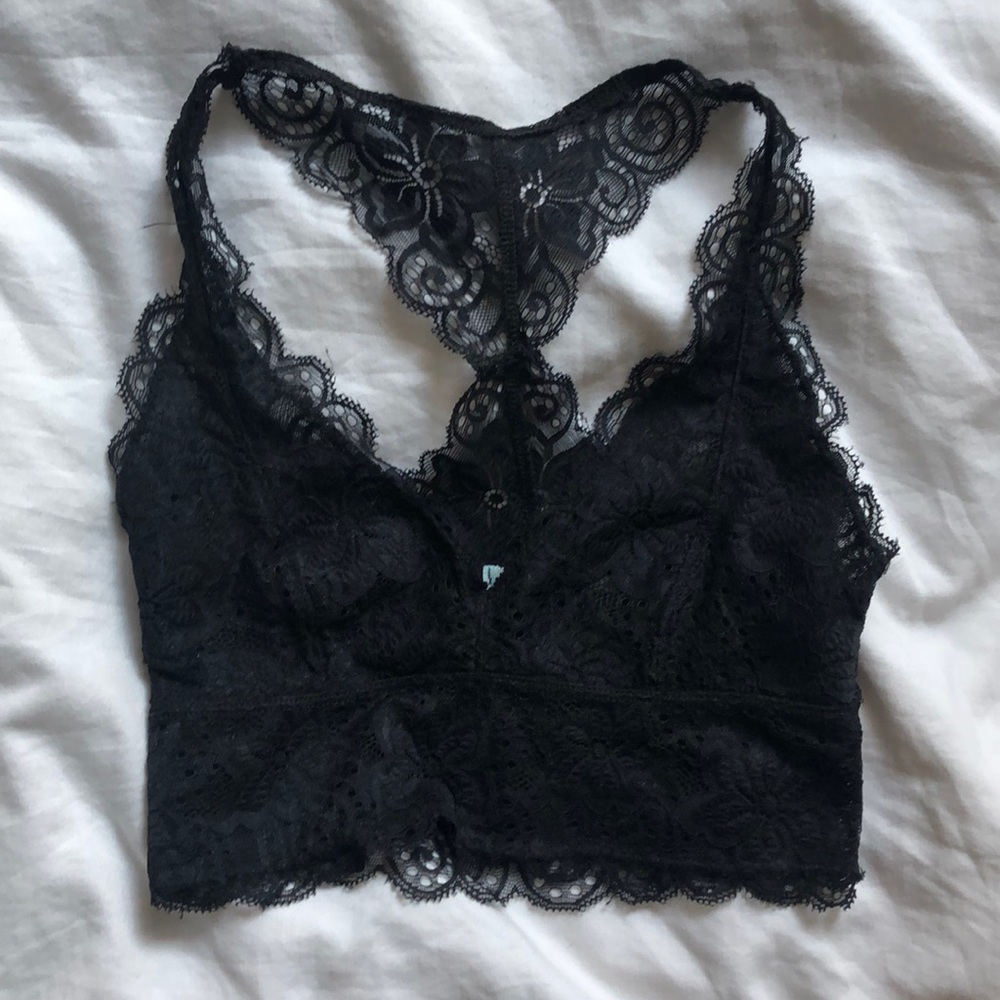 Urban Outfitters Kimchi Blue Lace Black Bra - Picture 4 of 8
